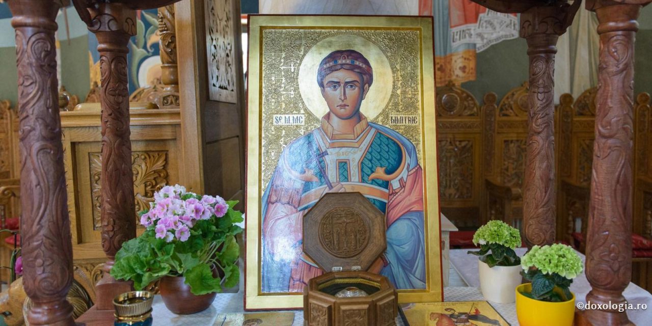 26 octombrie – Sfântul Mare Mucenic Dimitrie, Izvorâtorul de Mir