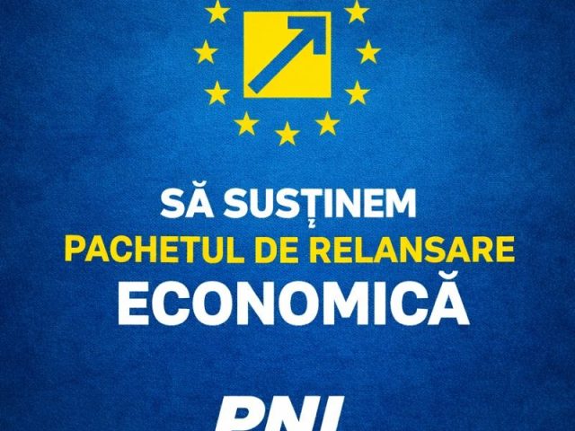 Susțin adoptarea pachetului de relansare economică al României
