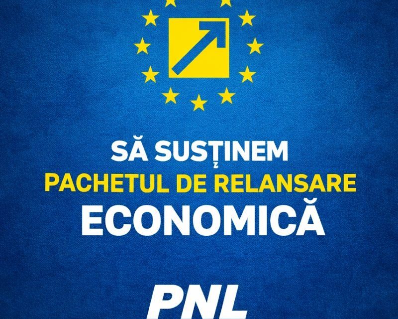 Susțin adoptarea pachetului de relansare economică al României