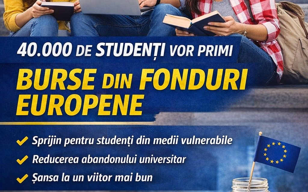 Educația nu trebuie să fie un privilegiu. Devine o șansă reală pentru toți.