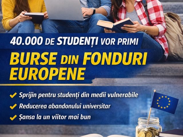 Educația nu trebuie să fie un privilegiu. Devine o șansă reală pentru toți.