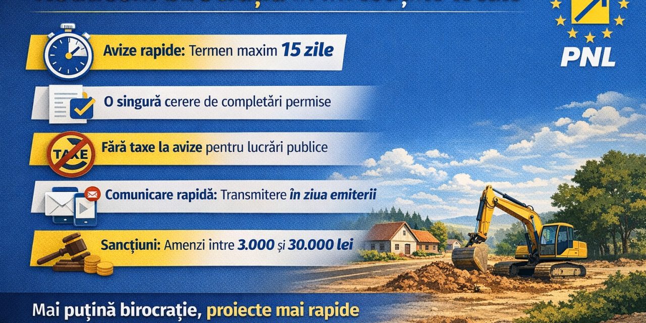 PNL accelerează debirocratizarea: investiții locale mai rapide pentru comunele mici din Neamț