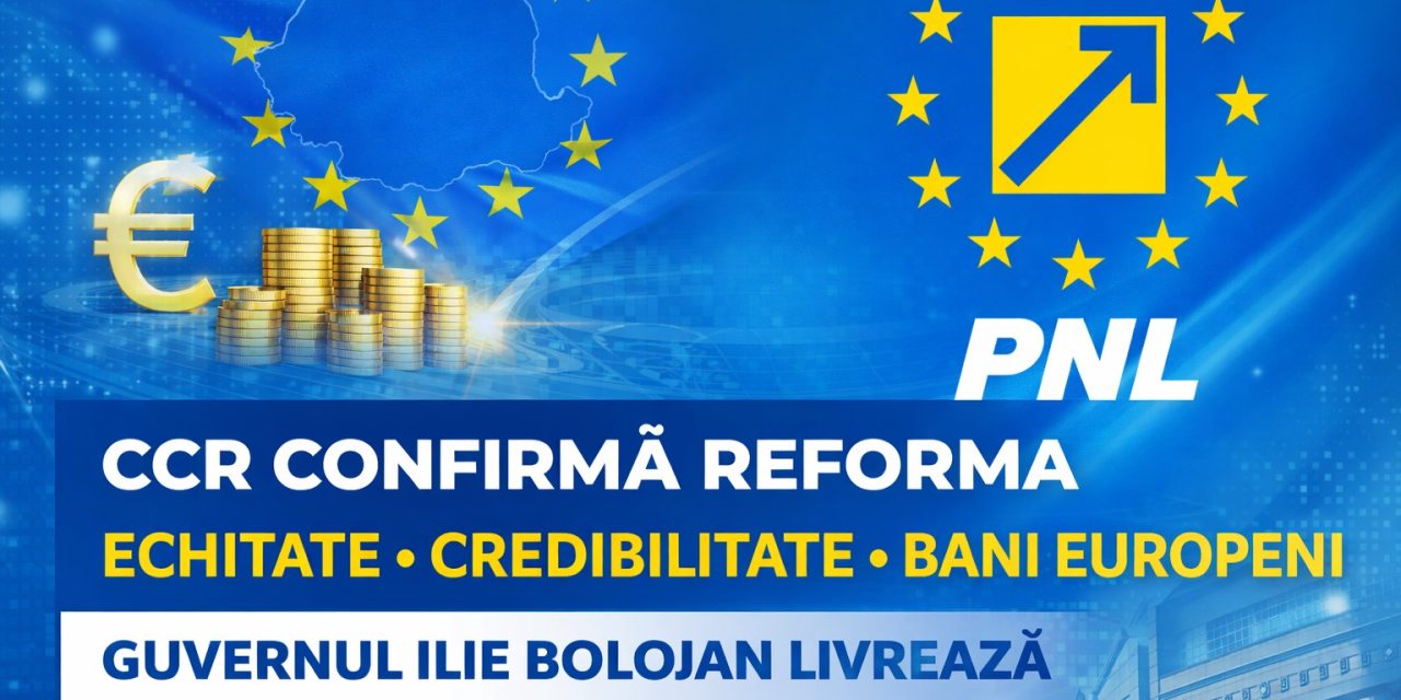 CCR confirmă reforma: Ilie Bolojan pune echitatea și responsabilitatea bugetară în centrul guvernării