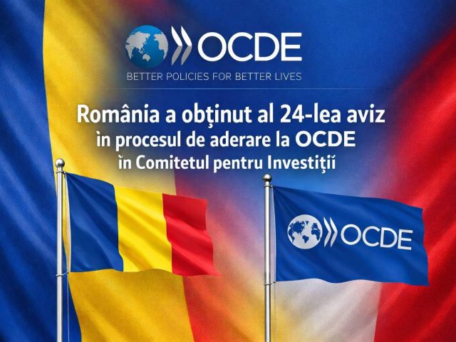România obține penultimul aviz favorabil pentru aderarea la OCDE